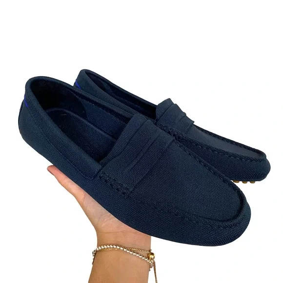 Rothys Mens Navy The Driving Loafer sz 10 - upd.cl display picture 3